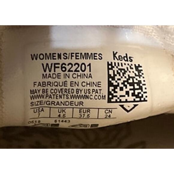 Keds Rifle Paper Co. Double Decker Garden Party Slip-On Casual W7 - Picture 6 of 6